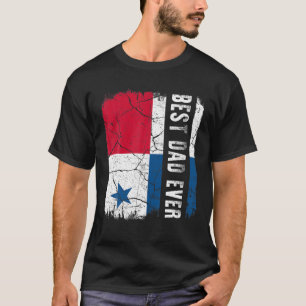 Bester panamaischer Vater je Panama Daddy Vatertag T-Shirt