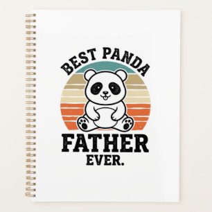 Bester Panda-Vater Aller Zeiten Vintage-Panda-Shir Planer