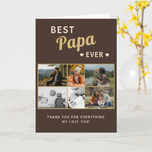 Bester Papa Aller Familie Vatertag 6 Foto Karte