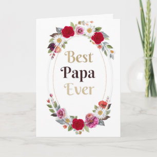 Bester Papa Aller Grußkarte zum Vatertag - Vaterta Karte