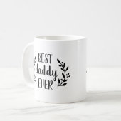 Bester Papa Aller Personalisierte Kaffeetasse (Vorderseite Links)