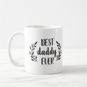 Bester Papa Aller Personalisierte Kaffeetasse (Links)