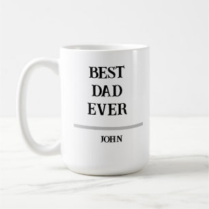 Bester Papa Aller Personalisierte Tasse mit Namen