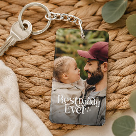 Bester Papa Aller Personalisiertes Foto Schlüsselanhänger