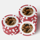 Bester Papa Aller Poker Chips - Vatertagsgeschenk (Stapel)