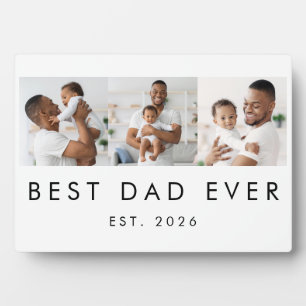 Bester Papa Aller Zeiten 3 Fotos eingerichtet Fotoplatte