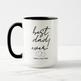 Bester Papa aller Zeiten! (Herzen) Tasse