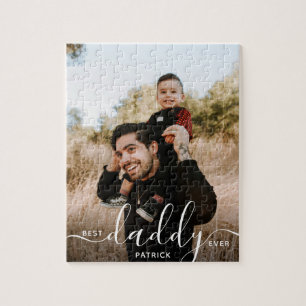 Bester Papa Aller Zeiten Individueller Name Foto-G Puzzle