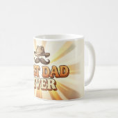 Bester Papa Aller Zeiten Kaffeetasse | Lustiges Va (VorderseiteRechts)