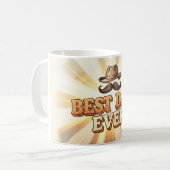 Bester Papa Aller Zeiten Kaffeetasse | Lustiges Va (Vorderseite Links)