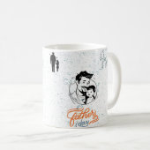 Bester Papa Aller Zeiten Kaffeetasse | Vatertagsge (VorderseiteRechts)