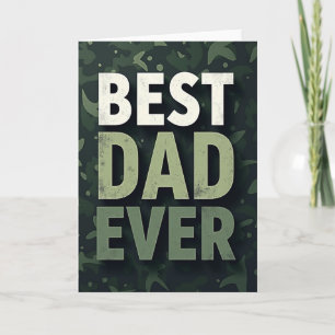Bester Papa Aller Zeiten Kunstkarte Karte