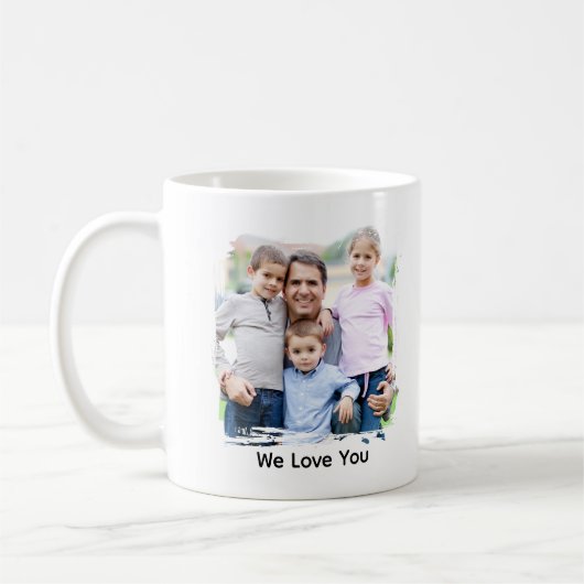 Bester Papa Aller Zeiten Personalisiertes Erinneru Kaffeetasse (Links)