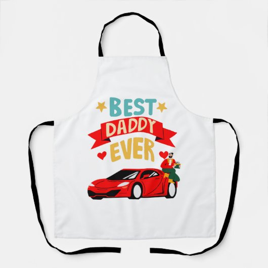 Bester Papa Aller Zeiten Schürze (Vorderseite)