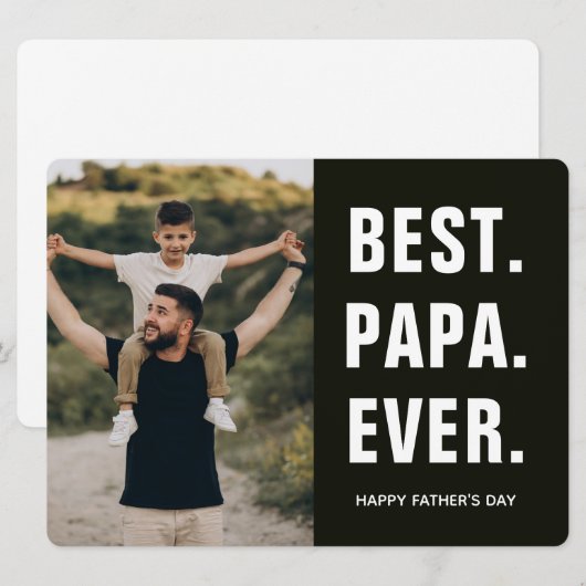 Bester. Papa. Aller Zeiten. Vatertag (Vorne/Hinten)