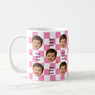 Bester Papa Allerlei Individueller Baby-Foto-Beche Kaffeetasse