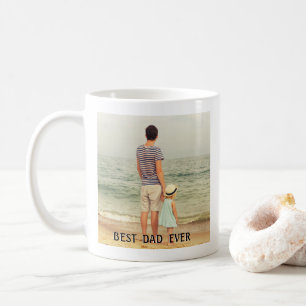 Bester Papa Allerpersönliches Foto  Kaffeetasse