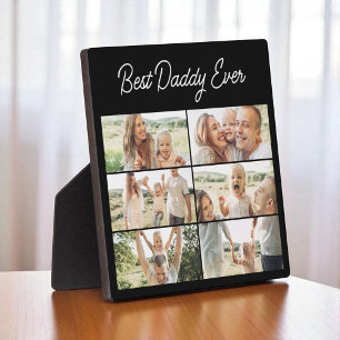 Bester Papa Allerwetter Father's Day Chic 6 Foto-C Fotoplatte