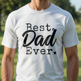 Bester Papa Allerwetter Vatertag Weiß T-Shirt