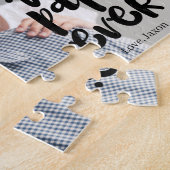 Bester Papa Allerzeit Benutzerdefiniertes Fotogesc Puzzle (Seite)