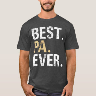 Bester Papa Allerzeit Großvater Opa Freunde T-Shirt