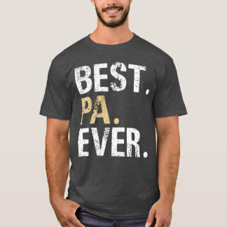 Bester Papa Allerzeit Großvater Opa Freunde T-Shirt