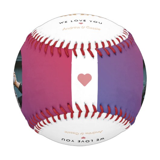 Bester Papa Baseball (Vorderseite)