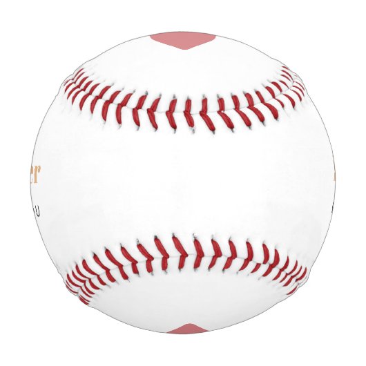 Bester Papa Baseball (Vorderseite)