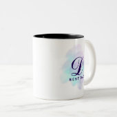 Bester Papa Becher Zweifarbige Tasse (VorderseiteRechts)