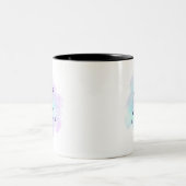 Bester Papa Becher Zweifarbige Tasse (Mittel)