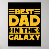 Bester Papa der Galaxie Poster (Vorne)