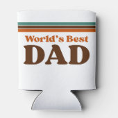 Bester Papa der Welt  Dosenkühler (Rückseite)