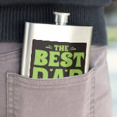 Bester Papa der Welt Flachmann (Beispiel)