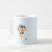 Bester Papa der Welt Kaffeetasse (Vorderseite Links)
