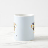 Bester Papa der Welt Kaffeetasse (Mittel)