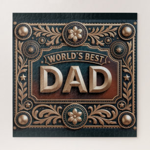 Bester Papa der Welt Puzzle