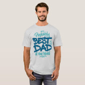 Bester Papa der Welt T-Shirt (Vorne ganz)