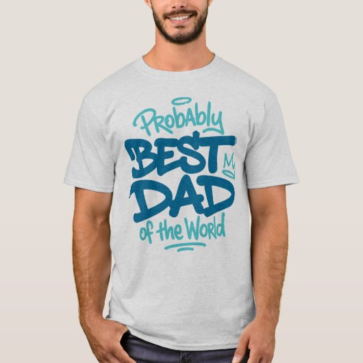 Bester Papa der Welt T-Shirt (Vorderseite)