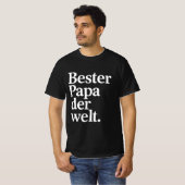 Bester Papa der Welt T-Shirt (Vorne ganz)