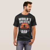 Bester Papa der Welt T-Shirt (Vorne ganz)