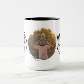 Bester Papa der Welt Tasse (Zentrum)