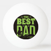 Bester Papa der Welt Tischtennisball (Rückseite)