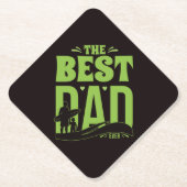 Bester Papa der Welt Untersetzer (Vorderseite)