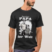 Bester Papa der Welt - Vater Sohn Design T-Shirt (Vorderseite)