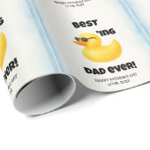 Bester Papa Ever | Vatertag Geschenkpapier (Rolleneckpunkt)