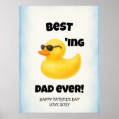 Bester Papa Ever | Vatertag Poster (Vorne)