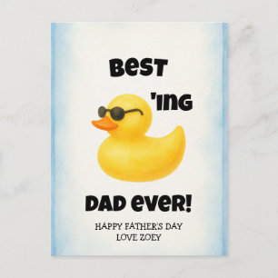 Bester Papa Ever Vatertag Postkarte
