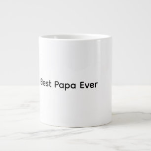 Bester Papa Ever Vatertags-Tasse 2026 Perfektes Jumbo-Tasse