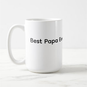 Bester Papa Ever Vatertags-Tasse 2026 Perfektes Kaffeetasse