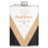 Bester Papa Flachmann (Vorderseite)